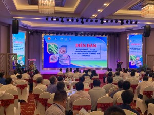 Diễn đàn kết nối sản xuất – tiêu thụ sản phẩm nông nghiệp chủ lực và giới thiệu sản phẩm tiềm năng OCOP tỉnh Cà Mau.