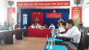 Quang cảnh hội thảo