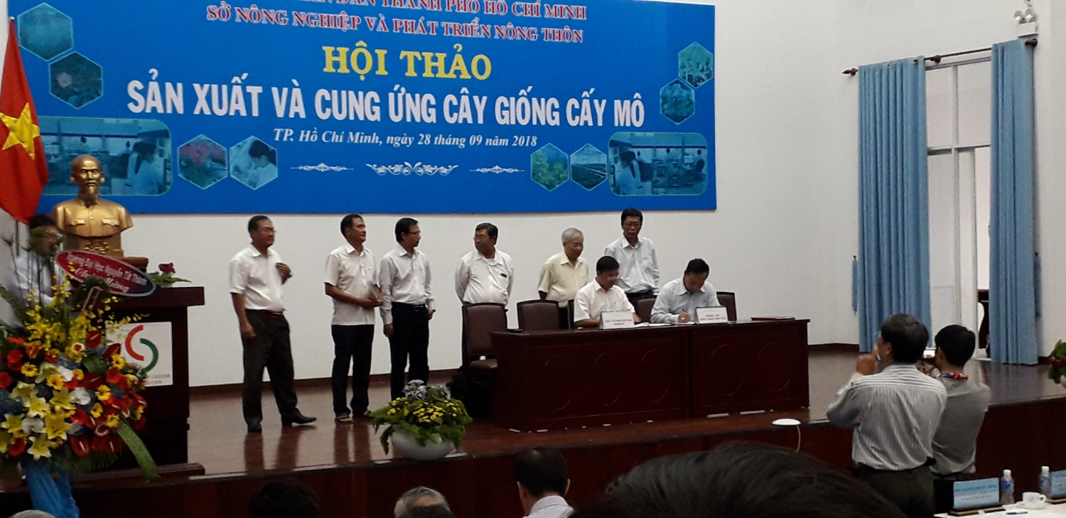 Hoi thao cây cấy mô 1
